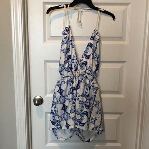 4/$15 floral pattern Shorts romper